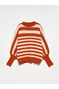Dilvin Sweater - Orange -