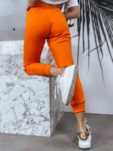 Women's sweatpants FITS orange