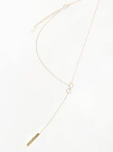 Gold necklace Yups dbi0473.