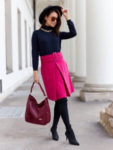 Skirt pink By o la