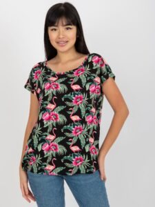 Women's Blouse with Short Sleeves