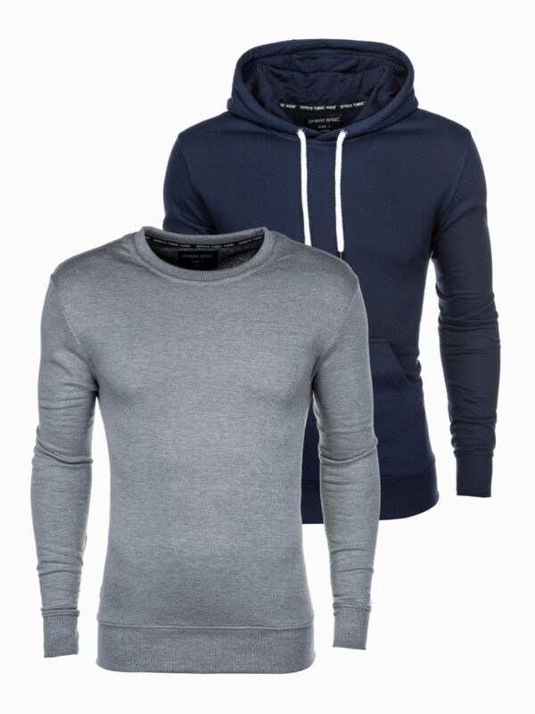 Ombre BASIC men's sweatshirt set -