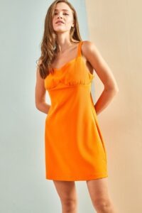 Bianco Lucci Dress - Orange