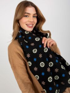 Lady's black scarf with