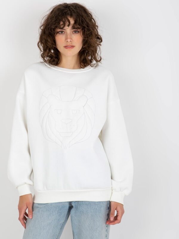 Women's insulated sweatshirt with embroidery