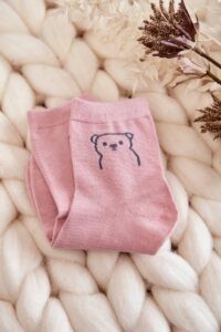 Women's cotton socks with teddy