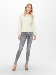 Grey Womens Skinny Fit Jeans