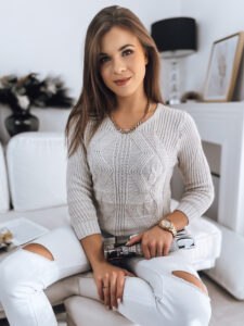 Women's sweater SERAFIN beige