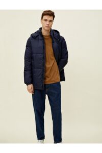 Koton Winter Jacket - Navy blue