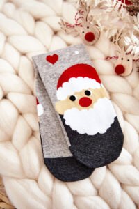 Women's Christmas Socks With Pattern