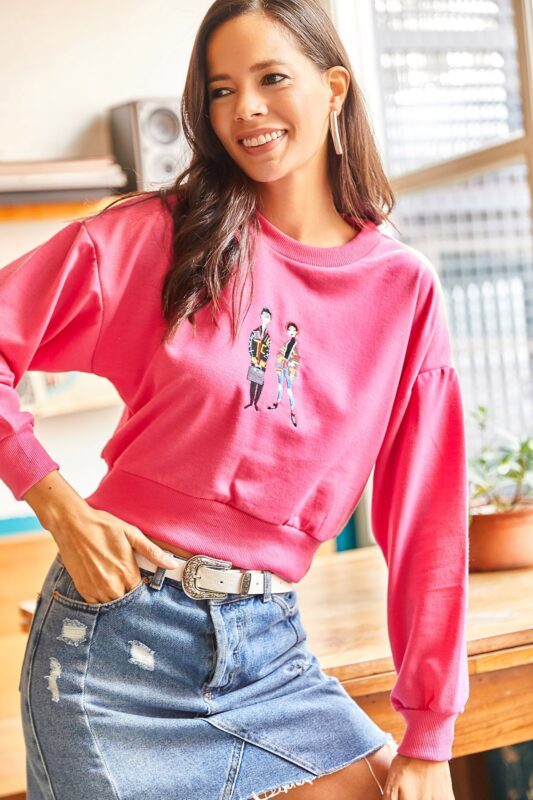 Olalook Sweatshirt - Pink -