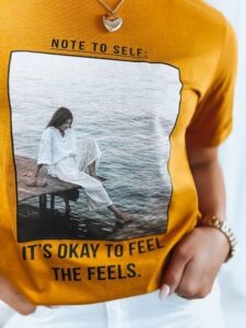 Women's T-shirt THE FEELS