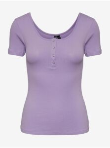 Light purple women's T-Shirt Pieces
