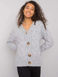 Women's sweater with buttons