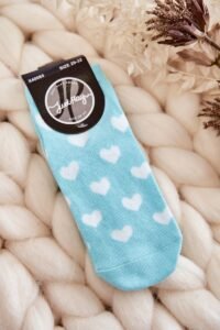 Youth socks with heart