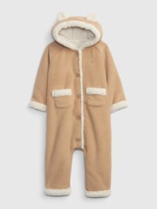 GAP Baby overall with fur