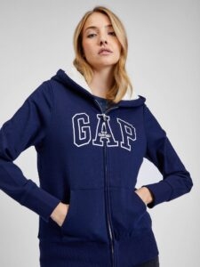 Insulated sweatshirt with GAP logo