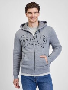 Insulated sweatshirt with GAP logo