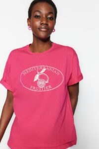 Trendyol T-Shirt - Pink