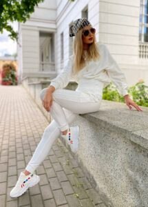White sports pants Cocomore