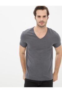 Koton T-Shirt - Gray