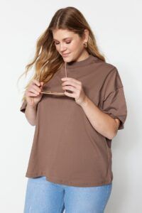 Trendyol Curve Plus Size T-Shirt -