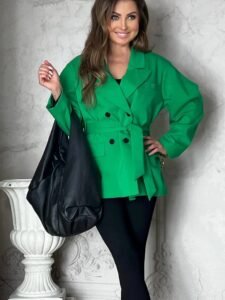 Green jacket By la