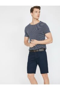 Koton Shorts - Navy blue - Normal