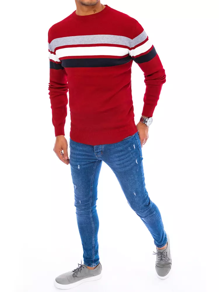 Men's red sweater Dstreet