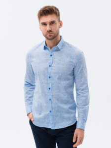 Ombre Men's shirt with long