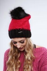 Red winter cap