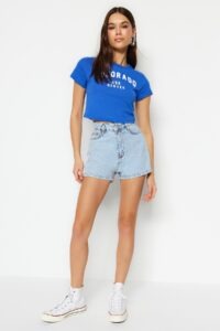 Trendyol Shorts - Blue -