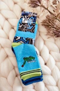 Children's cotton socks with patterns