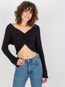Women's Blouse Crop Top with Long