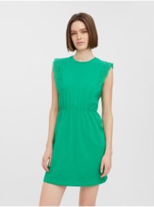 Green short dress VERO