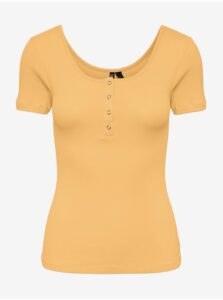 Yellow Women T-Shirt Pieces Kitte