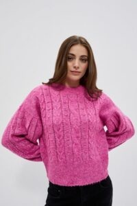 Corded sweater