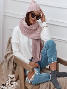 Pink scarf Cocomore