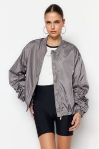 Trendyol Winter Jacket - Silver