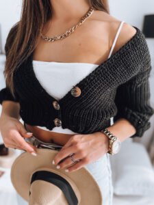 Women's sweater NUTI black