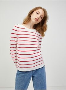 Red-white striped sweater VERO MODA