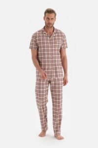 Dagi Pajama Set - Brown