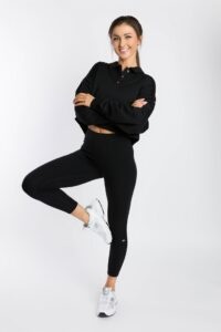 Alo Yoga Woman's Sweatshirt Polo