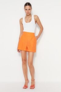 Trendyol Shorts - Orange -