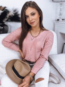 Women's sweater DARIA pink
