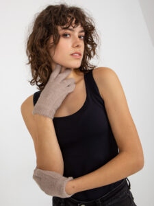 Women's winter finger gloves