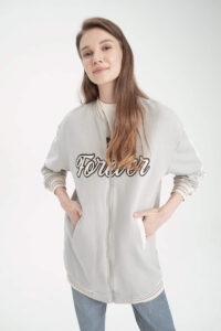 DEFACTO Oversize Fit Long Sleeve Front