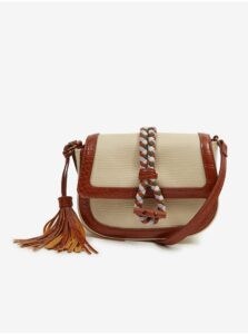 Orsay Light Brown Crossbody Handbag