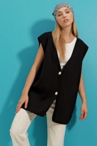 Trend Alaçatı Stili Vest -