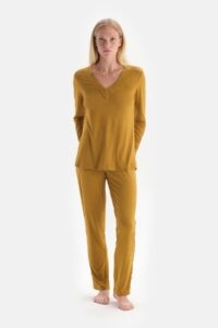 Dagi Pajama Set - Yellow